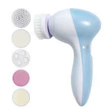 Load image into Gallery viewer, Face Beauty Electric Facial Cleaning Brush Facial Exfoliator, Sonic Vibration Rotating Facial Cleanser, Skincare Tools