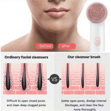 Load image into Gallery viewer, Face Beauty Electric Facial Cleaning Brush Facial Exfoliator, Sonic Vibration Rotating Facial Cleanser, Skincare Tools