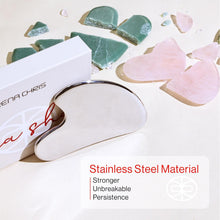 Load image into Gallery viewer, Gua Sha Facial Tools, Stainless Steel Guasha Tool for Acupuncture, Manual Massage Sticks for Jawline Sculpting and Puffiness Reducing, Gua Sha Facial Massage Tool, Skin-Care Gift