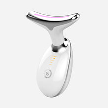 Load image into Gallery viewer, Wavy Chic Beauty Facial Massager, 7 Color Wavy Acne Beauty Microcurrent Facial Device Skin Firming for Face Neck Beauty Device,