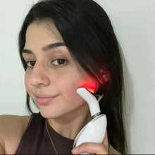 Load image into Gallery viewer, Wavy Chic Beauty Facial Massager, 7 Color Wavy Acne Beauty Microcurrent Facial Device Skin Firming for Face Neck Beauty Device,