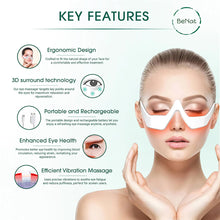 Load image into Gallery viewer, Under-Eye Red Light Therapy Skin Rejuvenation and Relaxation Massager