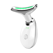 Load image into Gallery viewer, Wavy Chic Beauty Facial Massager, 7 Color Wavy Acne Beauty Microcurrent Facial Device Skin Firming for Face Neck Beauty Device,