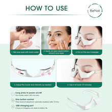 Load image into Gallery viewer, Under-Eye Red Light Therapy Skin Rejuvenation and Relaxation Massager