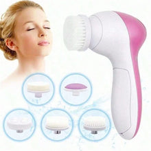 Load image into Gallery viewer, Face Beauty Electric Facial Cleaning Brush Facial Exfoliator, Sonic Vibration Rotating Facial Cleanser, Skincare Tools